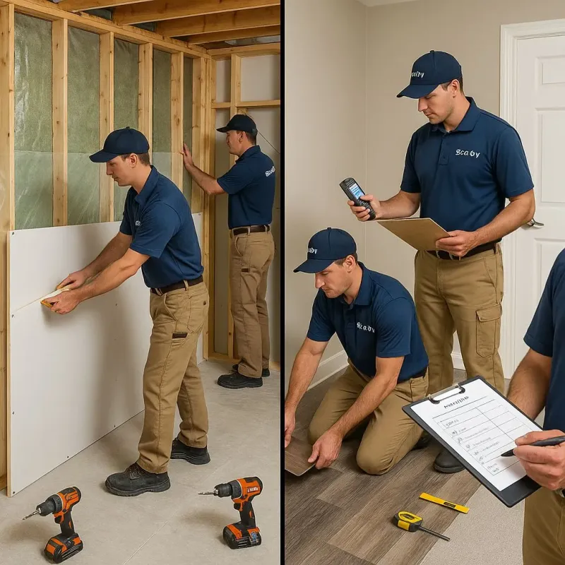 Repairs and Reconstruction process in Electra, TX
