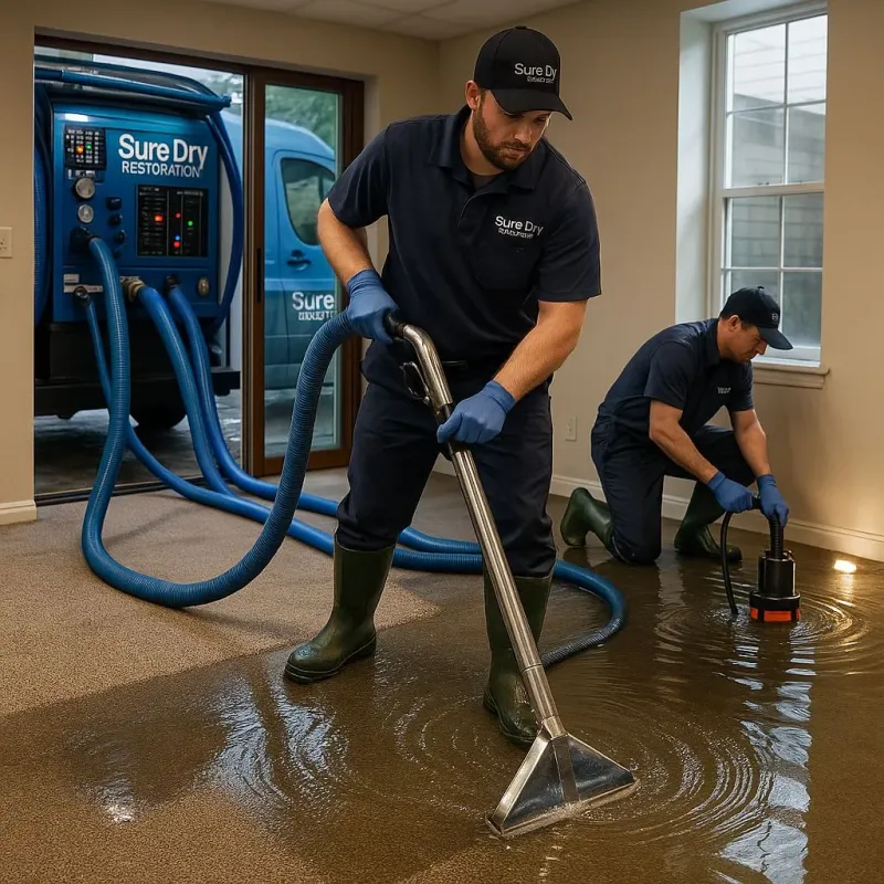 Water Extraction and Removal process in Electra, TX